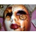NWT Italian Mask Carnivale Di Venezia music musical Jester Venexiana Garanzia   323366361446